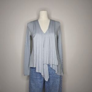 BCBGMaxAzria Pastel Blue Top